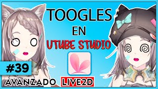 COMO usar TOGGLES en VTUBE STUDIO  VTUBER  ZeritalVT  Live2d 39 [upl. by Agnola]