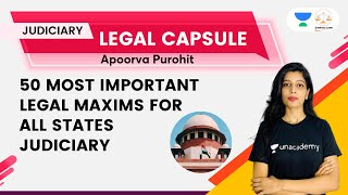 50 Most Important Legal Maxims for All States Judiciary  Apoorva Purohit  Linking Laws [upl. by Meri]