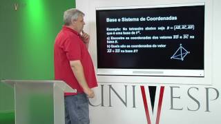 Geometria Analítica e Álgebra Linear  Aula 04  Base e Sistema de Coordenadas [upl. by Nohs397]