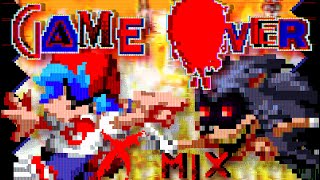 FNF  GAMEOVER Lord X Mix [upl. by Fraase]