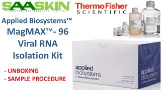 Thermofisher MagMAX™ 96 Total RNA Isolation Kit  Unboxing  Sample Procedure  AM1836 [upl. by Pessa109]