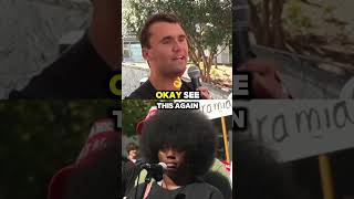 Is she a VICTIM of misinformation😱🔥 charliekirk debate [upl. by Aenal]