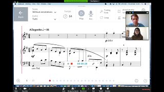 How to organise your distance music classes with Zoom and Tomplay music teacher tutorial 12 [upl. by Anawak]