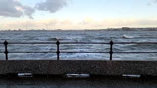 Storm Arwen River Mersey [upl. by Neitsirk]