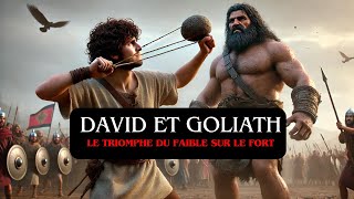 David contre Goliath Le triomphe du faible contre le fort Histoire Biblique [upl. by Ati]