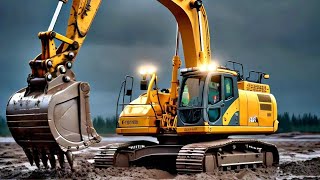 Heavy Duty Excavator Loading Mud with Precisionquot [upl. by Carmella]