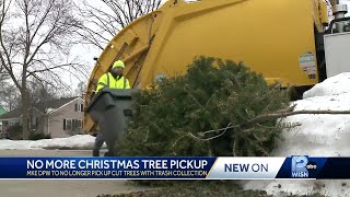 DNR pushes back on headsup notice for no Christmas tree curbside pickup in Milwaukee [upl. by Solrac681]