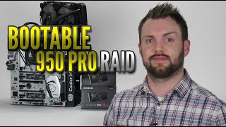 GUIDE How to configure Samsung 950 PRO NVMe M2 SSD in Bootable RAID 0 [upl. by Vacuva694]