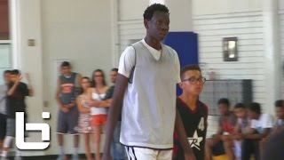 Manute Bols 14 Year Old Son Bol Bol is 610 amp FULL of Potential [upl. by Nnaycnan]