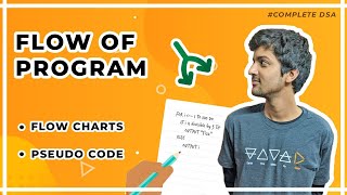 Flow of Program  Flowcharts amp Pseudocode [upl. by Rebekah939]