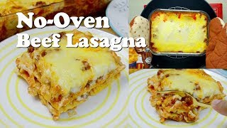 Beef Lasagna Recipe  No Oven Beef Lasagna  Easy Beef Lasagna  Stove top lasagna [upl. by Amieva]