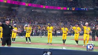 Fans went Bananas at baseball stadium in Miami [upl. by Wooldridge]