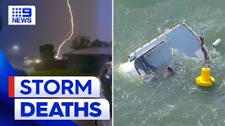 Death toll from severe storms on Australias east coast rises  9 News Australia [upl. by Thornburg]