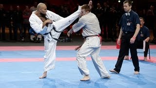 International Kyokushin Challenge  Audric DROGOUL France Vs Alejandro NAVARRO Espagne [upl. by Zorine]