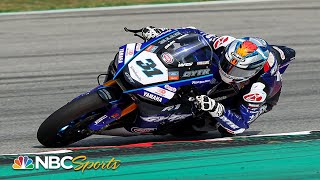 Garrett Gerloff joining BMW Motorrad Motorsports WorldSBK team in 2023  Motorsports on NBC [upl. by Cutlerr]