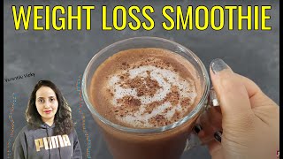 Iced Coffee Smoothie Recipe  Weight Loss Smoothie  Coffee SmoothieShake For Weight Loss [upl. by Shugart]