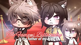 The Famous Billionaire Is The Father Of My Kids⁉️ GLMM  GACHA LIFE MINI MOVIE 💍 [upl. by Namharludba]