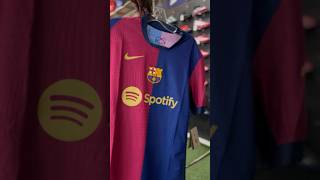 NEW BARCELONA HOME KIT 24 25 barcelona [upl. by Afihtan]