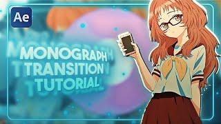 MonoGraph Transition  After Effect Tutorial [upl. by Ahselet]