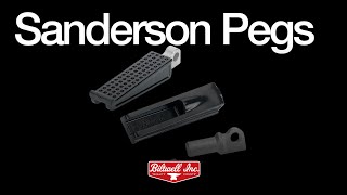 Biltwell Sanderson Foot Pegs [upl. by Garvin206]