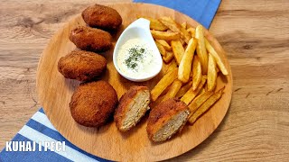 CHICKEN NUGGETS  recept za domaće pileće medaljone  bolji nego u restoranu [upl. by Ettenajna]