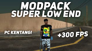 MODPACK GANGSTER GTA SAMP SUPER LOW END UNTUK PC KENTANG  GTA SAMP ROLEPLAY [upl. by Wj720]