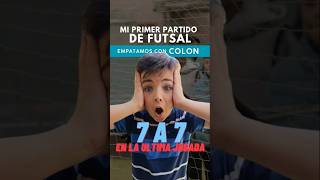 😃😱 Mi primer partido de Futsal  7 a 7 vs Colon de Santa Fe arquero fútbol golkeeper [upl. by Rayham]