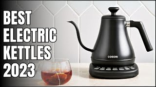 Best Electric Kettles Of 2023  Best Electric Portable Travel Kettles 2023 [upl. by Koehler]