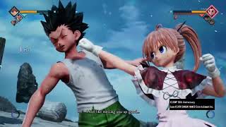 2 VID BISKY VS GON  STUDENT VS TEACHER  JANKENGUU JAJANKEN TENKO HXH DARK CONTINENT DBZ [upl. by Lerraj638]