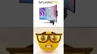 Monitor ips vs oled 😂 studiopc pc gamerpc pcgamer gamer [upl. by Enilesor]