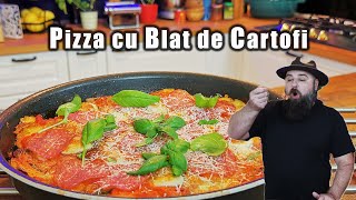 Pizza cu Blat de Cartofi Copti  Florin Arvunescu [upl. by Udell]