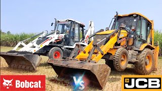 Bobcat B900 vs JCB 3DX Machine Comparison  JCB VS Bobcat  JCD  JCP [upl. by Airotnahs384]