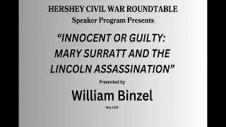 Mary Surratt  Innocent or GuiltyThe Lincoln Assasination [upl. by Rape]