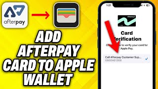 How To Add Afterpay Card To Apple Wallet 2024 [upl. by Gish]