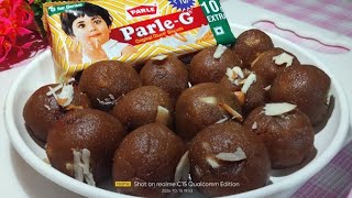 20 रुपएके पारले जी से बनाएं बहुत ही टेस्टी लड्डू बना बनाये  easy sweet recipe  ParleG sweet laddu [upl. by Stearne]