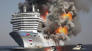 1 MINUTE AGO 1200 soldiers killed Ukrainian ballistic missile sinks Russian cruise ship [upl. by Noired]