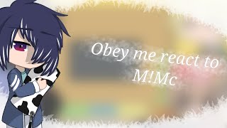 \\ Obey Me react to MMc as Aether  Replaced Mc 1 [upl. by Wiedmann]