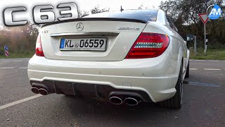 Mercedes C63 AMG original pure naturally aspirated 62 liter SOUND🔥  Automann Originals [upl. by Dinan]