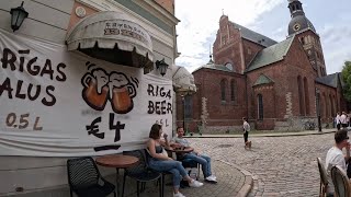 Riga Latvia city walk Australian s wild experience [upl. by Corene]