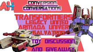 Conversion Conversations Transformers Generations Legacy United Armada Universe Galvatron [upl. by Petulia]