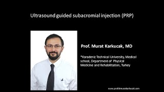 Ultrasound guided subacromial injection PRP [upl. by Nageem]