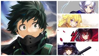 RWBY x Izuku  Izuku x Blake  Oneshot  Part 1 Beacon Academy [upl. by Yasmine]