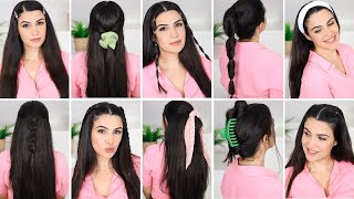 10 EASY TREND HAIRSTYLES 2021 💗  KINDOFROSY [upl. by Aseuqram]