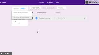 Google Classroom Student Tab [upl. by Chappie]