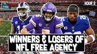 Winners and Losers of NFL Free Agency  The Dan Le Batard Show with Stugotz [upl. by Attenwahs]