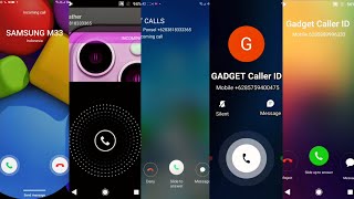 SAMSUNG M33 MOTOROLA OPPO A18 MEIZU M4 OPPO incoming calls [upl. by Yaluz564]