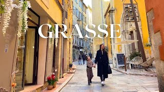 Walk in GRASSE France Provence What to visit around Nice and Cannes French Riviera Travel Guide [upl. by Dael]