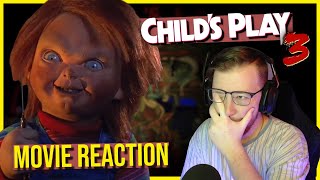 Childs Play 3 1991 Movie Reaction PRESTO First Time Watching [upl. by Berner]