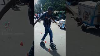 Amazing freestyle slalom skating skating skateselection [upl. by Radley927]