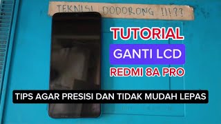 Redmi 8A Pro  Tutorial Ganti LCD [upl. by Aruabea]